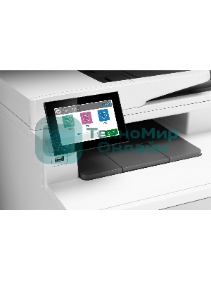 МФУ лазерное HP Color LaserJet Pro M480f (3QA55A), A4, цветной, печ. до 27 стр/мин., скан. до 29 стр/мин. (ч/б) 20 стр/мин. (цвет), 600 x 600 dpi, USB, RJ-45, Air Print, Mopria
