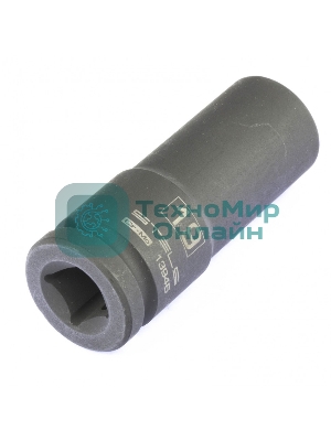 Головка ударная удлиненная шестигранная Stels 19 мм, 1/2