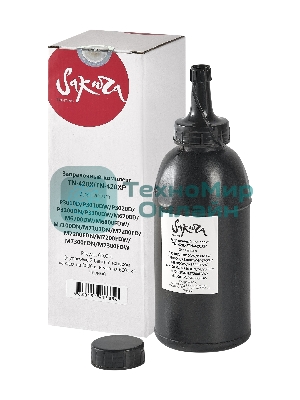 Заправочный комплект тонера с чипом Sakura ZKTN-420X для Pantum, черный, 392гр. (в комплекте 2шт)