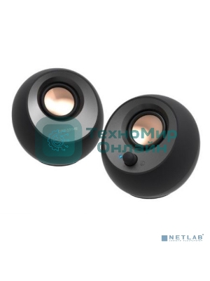 Акустическая система Creative Pebble V3 MF1700 2.0 черный 8Вт BT