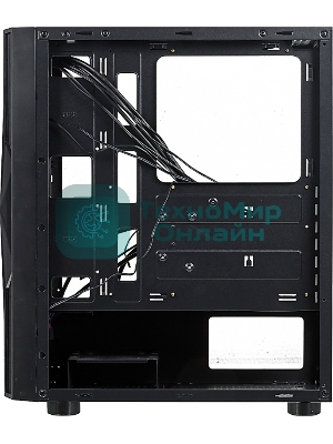 Компьютерный корпус Aerocool/Formula F-3401 (V1) черный без БП ATX 3x120мм 2xUSB 2.0 1xUSB 3.0 audio bott PSU