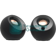 Акустическая система Creative Pebble V3 MF1700 2.0 черный 8Вт BT