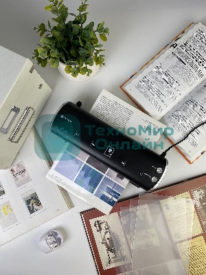 Ламинатор Heleos ЛМ-А4МЧС, 2 вала, A4, 125мкм, 300мм/мин