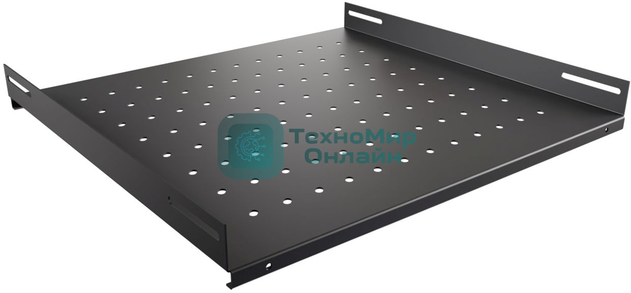 Полка стационарная NTSS NTSS-FS-600-BL 1U нагр.:60кг. 19