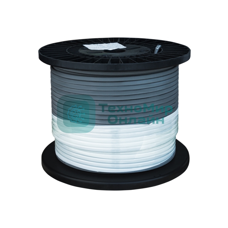 Кабель греющий PROconnect (нагревательный) саморегулирующийся SRL16-2CR, экранированный, 16Вт/м, 0,93мм2/71м, бухта 200м