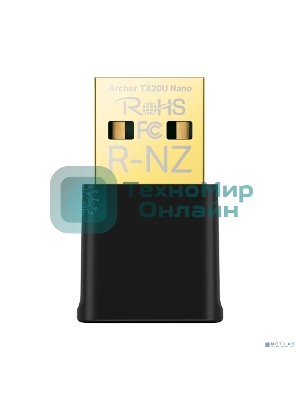 вухдиапазонный беспроводной нано-USB-адаптер Wi-Fi TP-Link Archer TX20U Nano