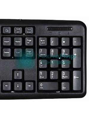 Клавиатура Oklick 180M проводная, USB Type-A, чёрный