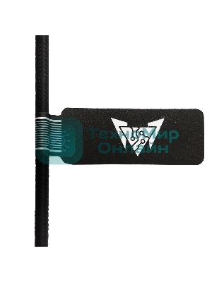 Гарнитура Crown CMGH-3001 чёрный/синий, проводная, подсветка