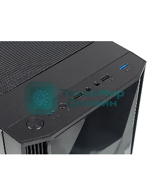 Компьютерный корпус Aerocool/Formula F-3401 (V1) черный без БП ATX 3x120мм 2xUSB 2.0 1xUSB 3.0 audio bott PSU