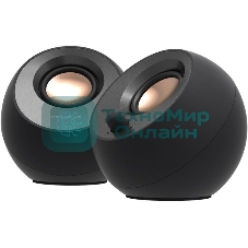 Акустическая система Creative Pebble V3 MF1700 2.0 черный 8Вт BT