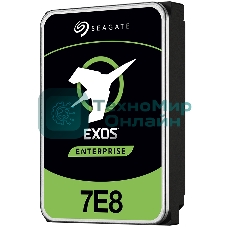 Жесткий диск SEAGATE HDD Server Exos 7E10 512E/4kn (3.5'/ 10Tb/ SAS 12Gb/s/7200rpm)