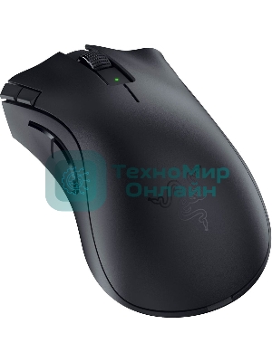 Мышь беспроводная Razer DeathAdder V2 X Hyperspeed черный, 14000 dpi, радиоканал, Bluetooth, USB, кнопки - 7