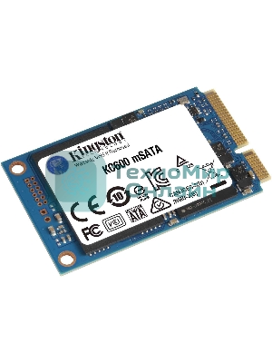 Накопитель SSD Kingston KC600, 1Tb, mSATA, R/W 550/520