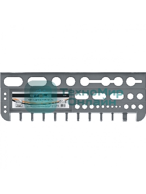 Полка для инструмента 475 мм, серая Stels 90717