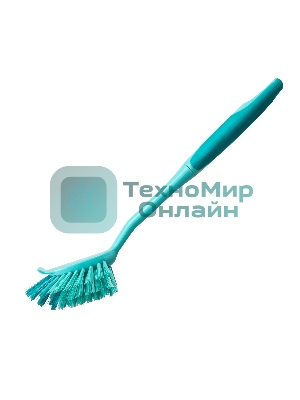 Щетка для посуды квадратная 68х37х275 мм, двухкомпонентная рукоятка Elfe