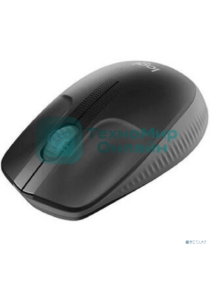 Мышь беспроводная Logitech M190 черный, 1000 dpi, радиоканал, USB, кнопки - 3