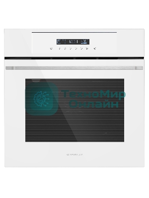 Шкаф духовой электрический Maunfeld AEOD60103BG, 60л, дверца с 3 стеклами, бежевый