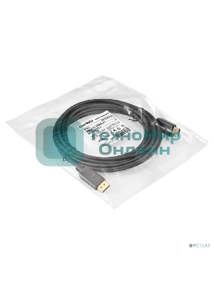 Кабель DisplayPort ExeGate EX-CC-DP-5.0 (20M/20M, 5м, v1.2)