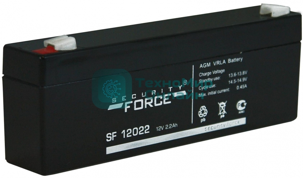Батарея для ИБП Delta Security Force SF 12022 (12V 2.2Ah)