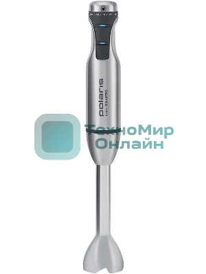 Блендер погружной Polaris PHB1591L Silent 1500 Вт, погружной, серебристый/черный