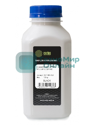 Тонер для принтера Cactus CS-THP4-120 черный (флакон 120гр) HP LJ P1005/P1006/P1100/P1102