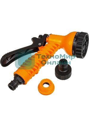 Набор для полива с растягивающимся шлангом 22м Вихрь 73/7/2/26