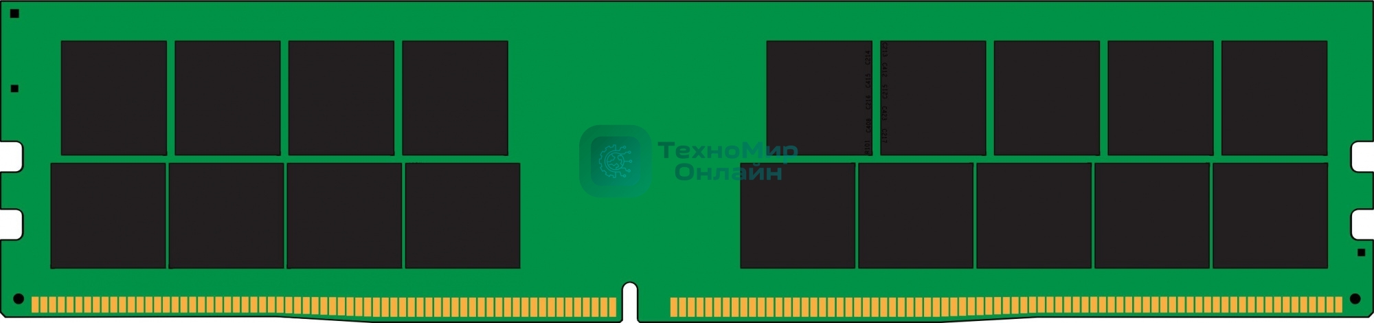 Оперативная память Kingston Server Premier, DDR4, 64GB (2x32 GB), 3200 MHz, CL22, ECC, RDIMM