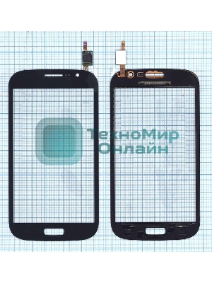 Сенсорное стекло (тачскрин) для Samsung Galaxy Grand Neo Duos GT-I9060, синее