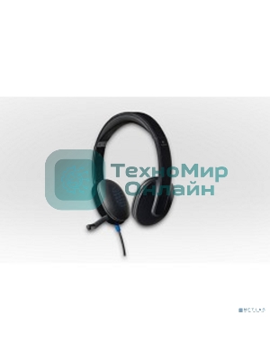Гарнитура Logitech USB Headset H540 чёрный, проводная, USB