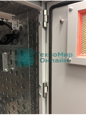 Шкаф уличный всепогодный укомплектованный настенный ЦМО ШТВ-Н, IP55, 15U, корпус: сталь, 760х600х330 мм (ВхШхГ), серый