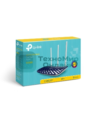 Маршрутизатор TP-Link Беспроводный Archer C20(RU)/(EU)