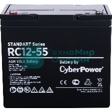 Батарея для ИБП SS CyberPower Standart series RC 12-55/12V 55 Ah