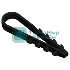 Дюбель хомут IEK UHH36-11-18-100 11-18 мм нейлон черный (100 шт) IEK