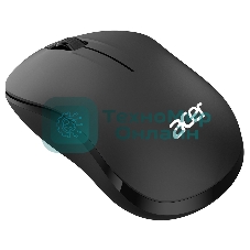Мышь беспроводная Acer OMR160 черный, 1200 dpi, радиоканал, USB, кнопки - 3