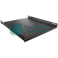 Полка стационарная NTSS NTSS-FS-H-600-BL 1U нагр.:100кг. 19