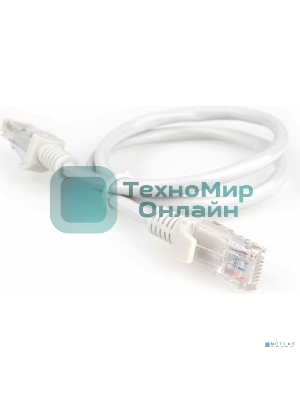 Патч-корд CCA light UTP Гарнизон PC-UTP-5e-0.5-G cat.5e, 0.5м, литой, многожильный серый
