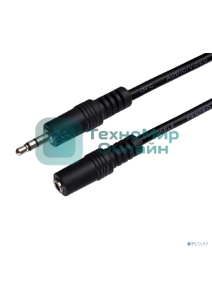 Кабель PERFEO кабель Jack 3.5 мм вилка - Jack 3.5 мм розетка, 3 м (J2202)