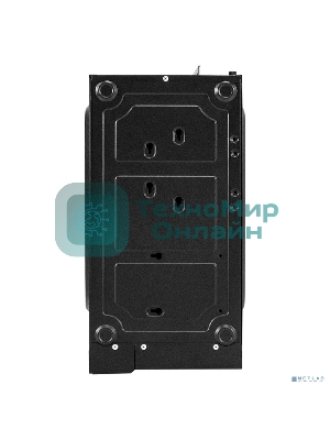 Компьютерный корпус Miditower ExeGate AA-443 (ATX, без БП, 2хUSB+HD Audio, черный)