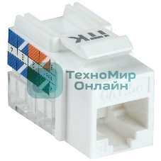 Модуль Keystone Jack кат. 5E UTP 110 IDC 90 град. CS1-1C5EU-11 ITK