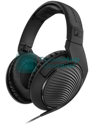 Проводные наушники Sennheiser HD 200 PRO черный, полноразмерные, jack 3.5 мм + 6.3 мм