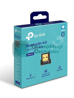Сетевой адаптер Bluetooth TP-Link UB400 USB 2.0