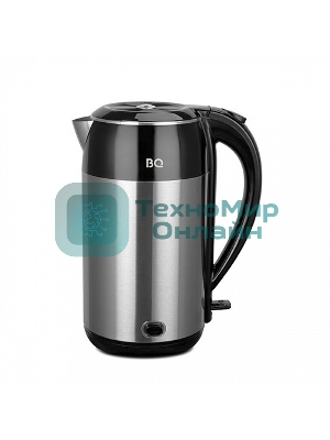 Чайник электрический BQ KT2030SW черный/стальной