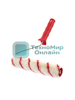 Валик в сборе Matrix нейлон, 250 мм, ворс 9 мм, D 36 мм, D ручки 6 мм