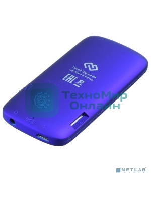 Плеер Hi-Fi Flash Digma B4 8Gb синий/1.8