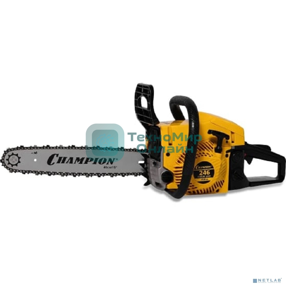 Бензопила Champion 246-15 1,9кВт 45,8см легкий старт 5,4кг