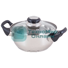 Кастрюля BAK-S-01 из нерж стали с крышкой