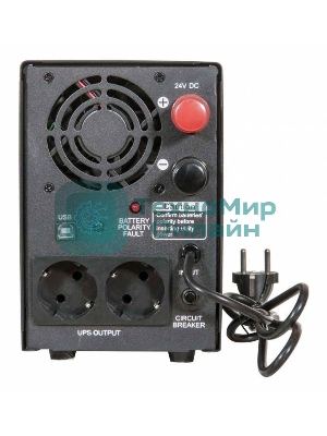 Источник бесперебойного питания Powercom Infinity INF-1500 1050Вт 1500ВА черный