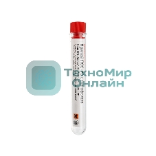 Припой с канифолью ПОС-90 Rexant, 10 г, Ø1.0 мм, (олово 90%, свинец 10%), колба