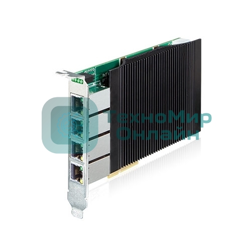 Сетевой адаптер PLANET 4-Port 10/100/1000T 802.3at PoE+ PCI Express Server Adapter (120W PoE budget, PCIe x4, -10 to 60 C, Intel Ethernet Controller)