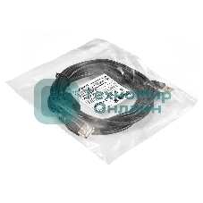 Удлинитель USB 2.0 ExeGate EX-CCF-USB2-AMAF-3.0F (Am/Af, позолоченные контакты, ферритовые кольца, 3м)